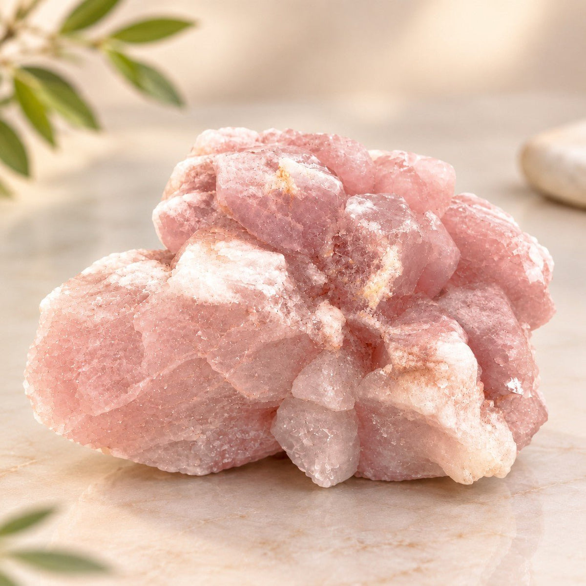 Pierre brute QUARTZ ROSE CRISTALLISÉ A (Maroc) - Nature Minérale