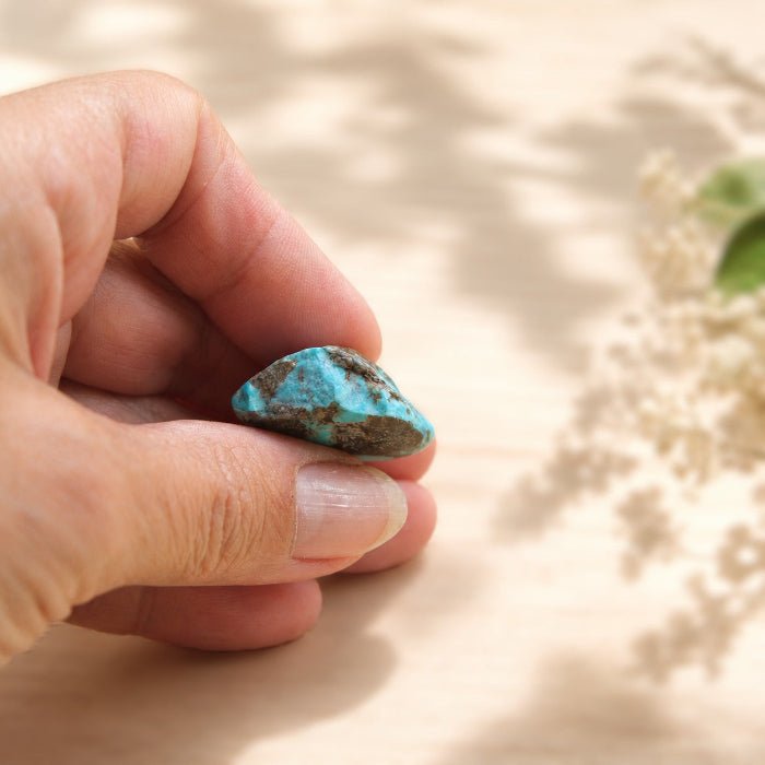 Pierre forme libre Turquoise Du Tibet A - Nature Minérale