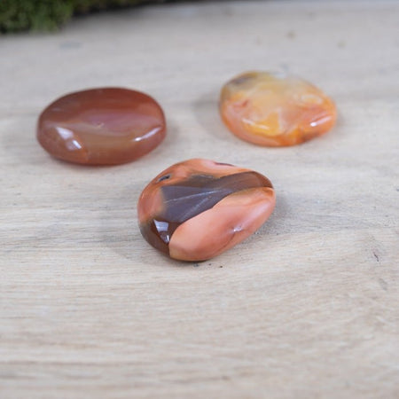 Pierre plate Cornaline AA (Madagascar) - Nature Minérale