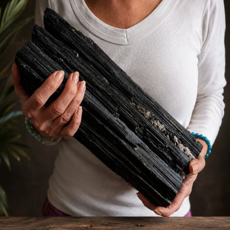 Rare : Bloc de Tourmaline 001 - 11,4 kg (Brésil) - Nature Minérale