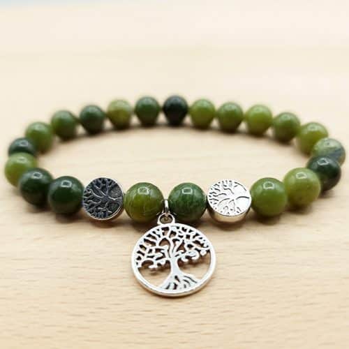bracelet life jade-nephrite